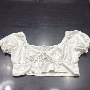 Elegant White Women's Top